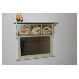 Shelf w/ Mirror