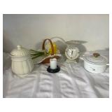 Country Kitchen Dcor Bundle Canister, Scale, Martha Stewart Enameled Cast Iron Dutch Oven Country Kitchen Dcor Bundle Canister, Scale, Martha Stewart Enameled Cast Iron Dutch Oven