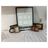 GRANDKIDS Collage Frame Set with Assorted Picture Frames GRANDKIDS Collage Frame Set with Assorted Picture Frames