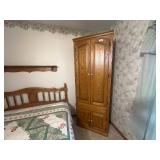 Tall Solid Oak Wardrobe Cabinet Tall Solid Oak Wardrobe Cabinet