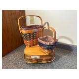 Longaberger Patriotic Basket Trio w/ Liners Longaberger Patriotic Basket Trio w/ Liners