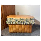Large Longaberger Basket/Tote with Liner Large Longaberger Basket/Tote with Liner