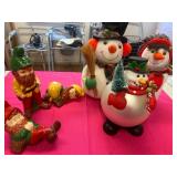 Snowman & Gnome Figurines Snowman & Gnome Figurines