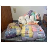 Mixed Yarn Lot Brights, Neutrals & White Mixed Yarn Lot Brights, Neutrals & White