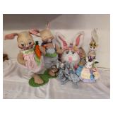 ANNALEE DOLLS Vintage Plush Easter Bunnies ANNALEE DOLLS Vintage Plush Easter Bunnies