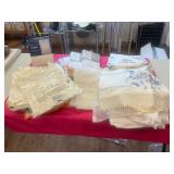 Table Linens & Embroidered Pieces Table Linens & Embroidered Pieces