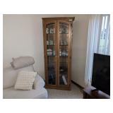 Oak Display Cabinet Oak Display Cabinet