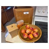 Wood Planter Box, Wood Bowl, Misc Wood Planter Box, Wood Bowl, Misc