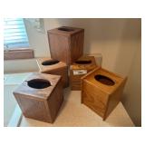 Oak Wood Kleenex Box Holders Oak Wood Kleenex Box Holders