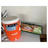 Coleman Tent & Igloo Seat Top Cooler Coleman Tent & Igloo Seat Top Cooler