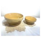 Vintage Yellow Ware Mixing B