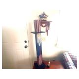 Wooden Patriotic Uncle Sam D