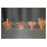 Misc. Pink Depression Glass