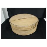 Vintage Round Wooden Cheesebox