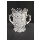 Antique Glass Spooner Vase