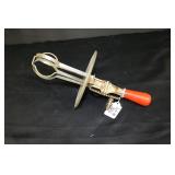 Vintage Red Handle Egg Beater