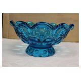 Vintage Moon and Stars Pedestal Compote Bowl