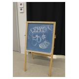 Chalkboard/Dry Erase Board on Stand