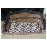 Outdoor Wicker Patio Swing