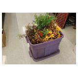 Tote of Fall Decor Items