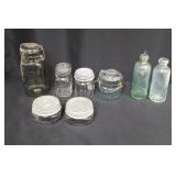 Misc. Antique Jars and Bottles