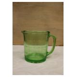 Vintage Hazel-Atlas Uranium Glass Measuring Cup