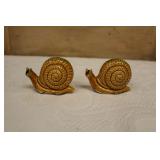 Snail Salt and Pepper Shakers