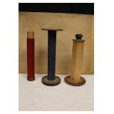 Old Wooden Spools