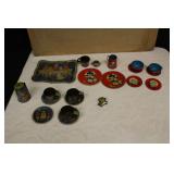 Vintage Child's Tin Dishes