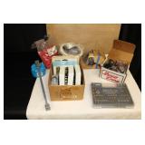 Box of Electrical Supplies and Tools