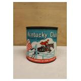 Kentucky Club White Burley Tobacco Tin