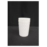 Milk Glass Hobnail Cup