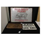 Misc. Metal Signs