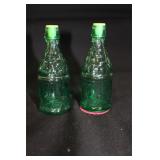 Vintage Wheaton Bottle Salt and Pepper Shakers