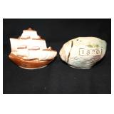 Mayflower & Plymouth Rock Salt & Pepper Shakers