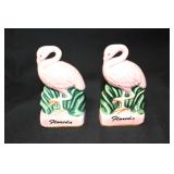 Vintage Florida Flamingo Salt and Pepper Shakers