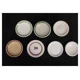 Misc. Stoneware Butter Pat Dishes
