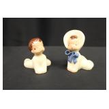 Vintage California Pottery Baby Figures
