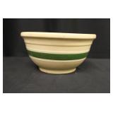 Yellow Ware Watt Pottery Mixing Bowl