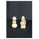 Vintage Pilgrim Salt and Pepper Shakers
