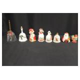 Box of Misc. Vintage Christmas Bells