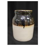 Two-tone Stoneware Jar