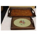 Vintage Wooden Trays