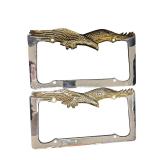Vintage 1980 Eagle License Plate Frames (U)