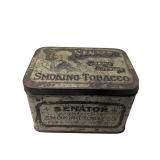 ï¿½Senatorï¿½ Virginia Cut Plug Tobacco Tin (U)