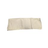 Cream Fabric Shower Curtain Liner (A)