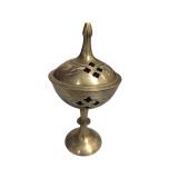 Vintage Brass Incense Burner (U)
