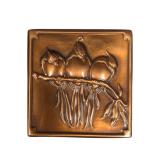 Canadian Copper Wall Plaque w/ Birds (P)