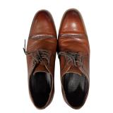 Stacy Adams Leather Cap-Toe Oxford Dress Shoes (C)