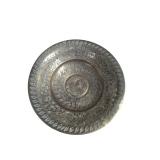 Vintage Hand-Engraved Brass Pedestal Dish (K)